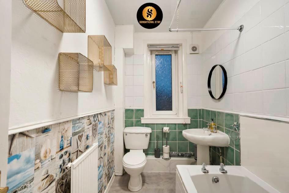 4 Bedrooms Apartment By Sensational Stay Short Lets & Serviced Accommodation Edinburgh Bagian luar foto
