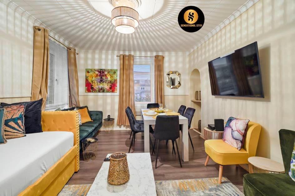 4 Bedrooms Apartment By Sensational Stay Short Lets & Serviced Accommodation Edinburgh Bagian luar foto