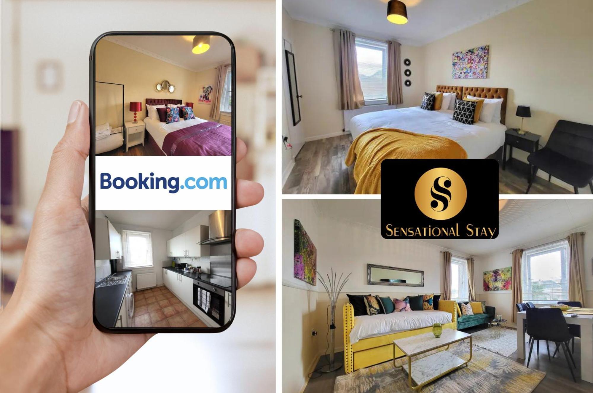 4 Bedrooms Apartment By Sensational Stay Short Lets & Serviced Accommodation Edinburgh Bagian luar foto